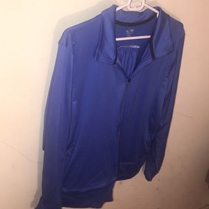 Blue Champion Zip up hoodie